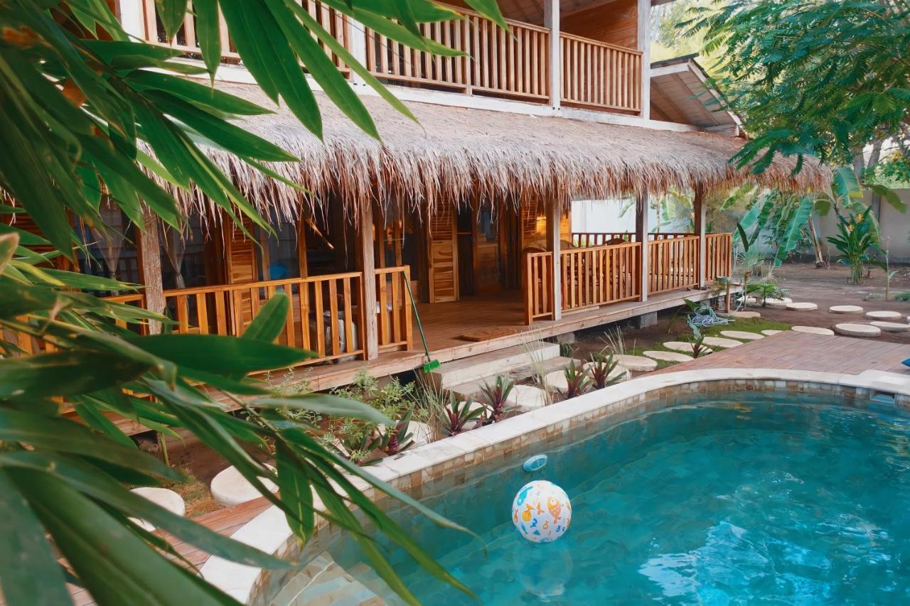 Villa Gilimakyah Gili Air Bagian luar foto